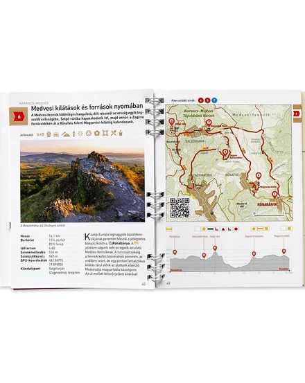 Cartographia A Karancs- és Medves–Vajdavár-vidék legszebb túrái túrakönyv - 9786158184861