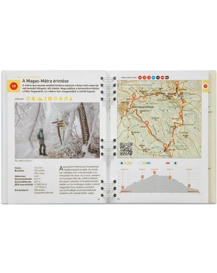 Cartographia A Mátra legszebb túrái túrakönyv - 9786158184823