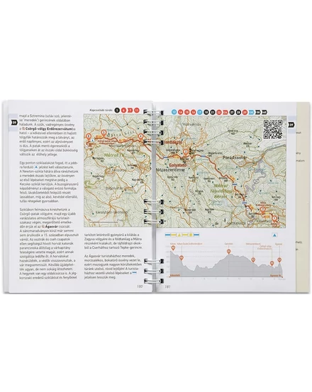 Cartographia A Mátra legszebb túrái túrakönyv - 9786158184823