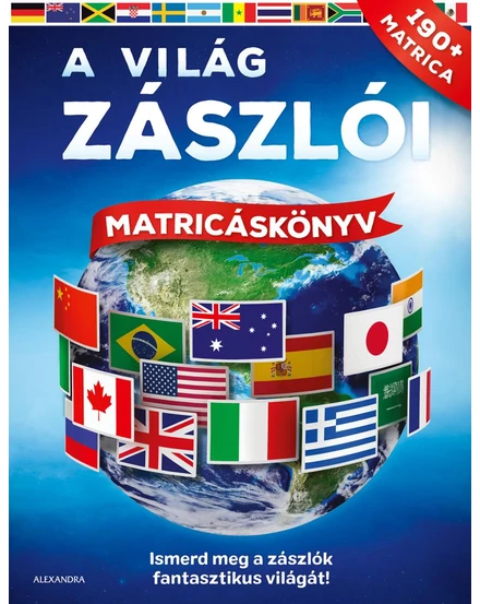 Cartographia A világ zászlói matricáskönyv - 9789635823031