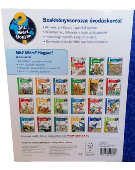 Cartographia - Mit? Miért? Hogyan? - A vonatok - 9789632445809