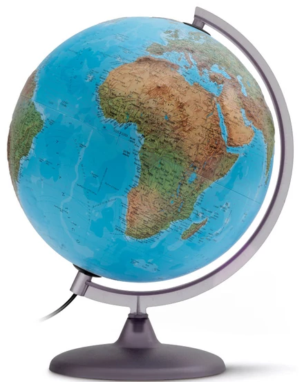 Cartographia Földgömb ALTO 30 cm - domborított felszínű, világító 8007239992771