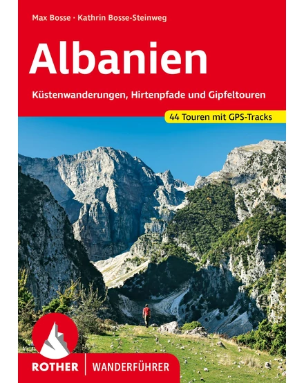 Cartographia Albánia (Albanien) Rother túrakalauz RO 4530 (német) - 9783763345304