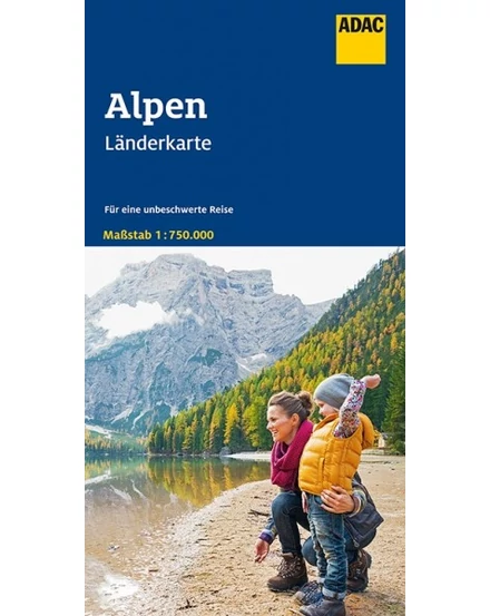 Cartographia Alpok autótérkép - ADAC 9783826410949