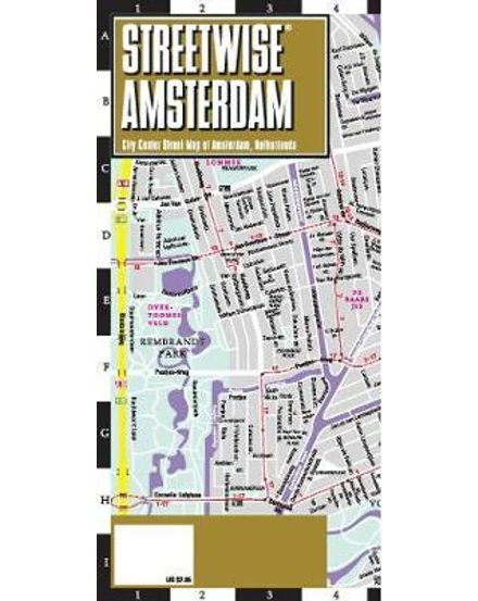 Cartographia Amszterdam (streetwise) várostérkép 9782067229891