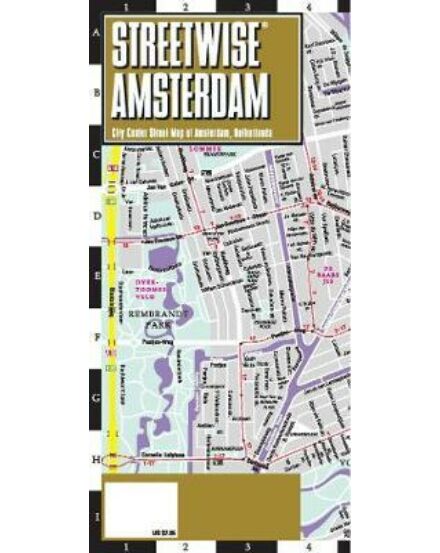 Cartographia Amszterdam (streetwise) várostérkép 9782067229891
