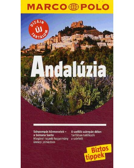 Cartographia Andalúzia útikönyv 9789631363425