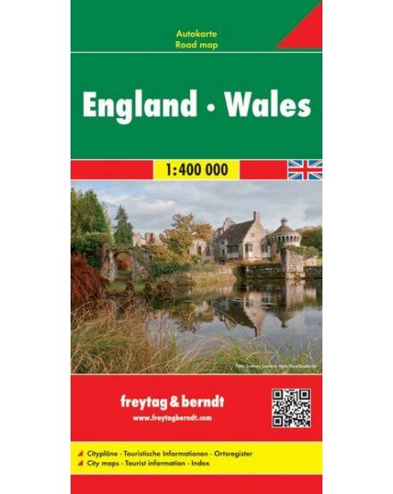 Cartographia Anglia és Wales térkép (Freytag) 9783707905861