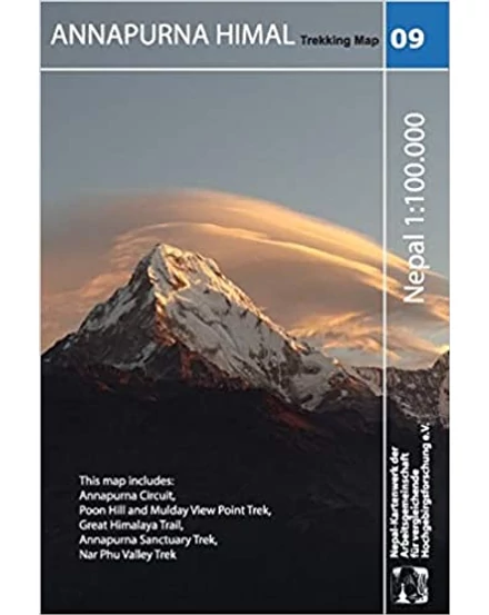 Cartographia - Annapurna (Nepál) trekking térkép  - 9783982057811