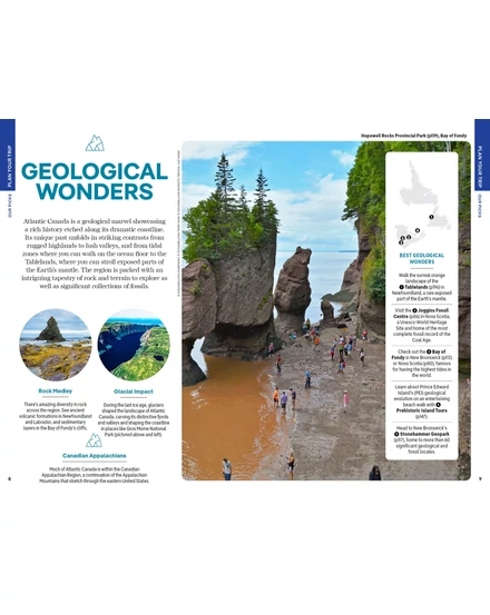Atlantic Canada útikönyv Lonely Planet