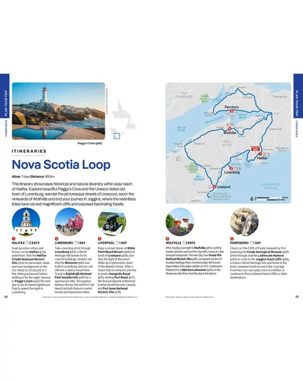 Atlantic Canada útikönyv Lonely Planet
