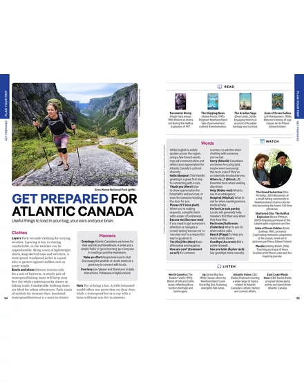 Atlantic Canada útikönyv Lonely Planet