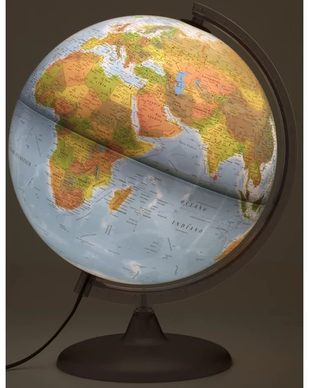 Cartographia Földgömb 30 cm SOLID - duó, műanyagtalpas, angol nyelvű - 8007239013063