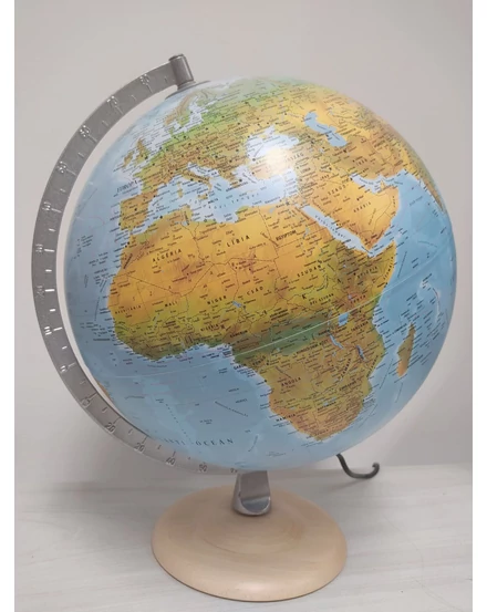 Cartographia Földgömb 30 cm - világító, duó, fatalpas 5708017002875