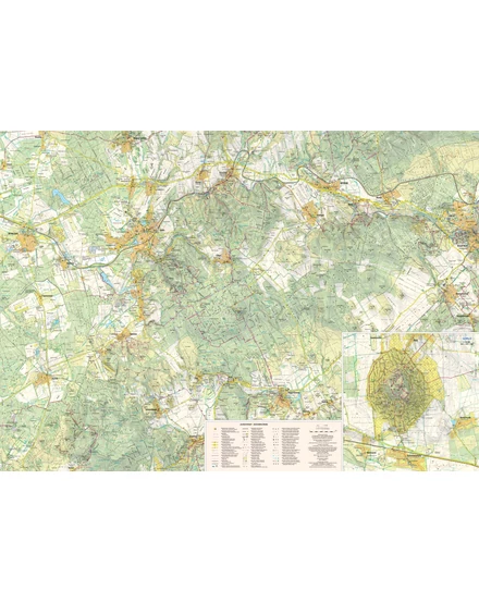 Cartographia Bakony (déli rész) turistatérkép [3] 9789633539866