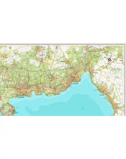 Cartographia Balaton turista falitérkép - választható méret és kivitel - 9789633539835