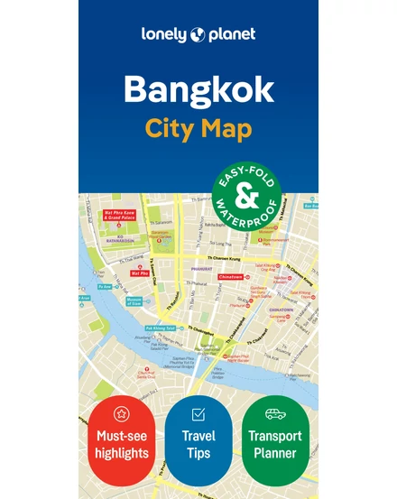 Cartographia Bangkok laminált térkép 9781787015272