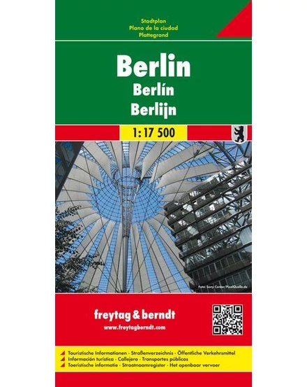 Cartographia Berlin várostérkép (Freytag) 9783707906134