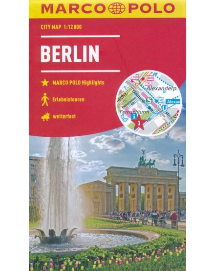 Cartographia Berlin várostérkép  - Marco Polo - 9783829741552
