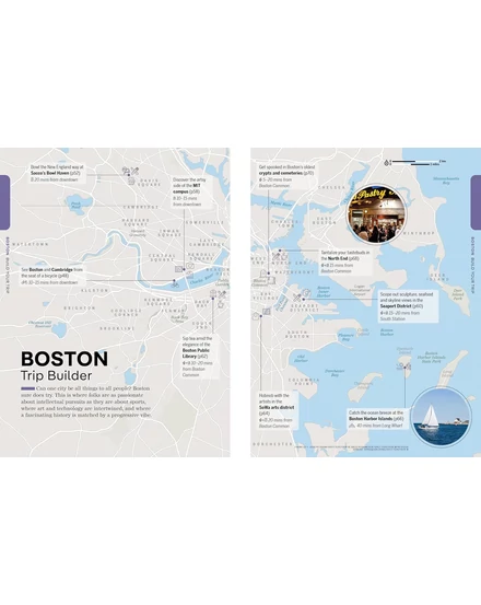 Cartographia New England (Experience) képes útikönyv Lonely Planet-9781837583133
