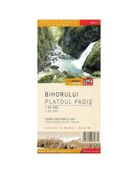 Cartographia Bihari-hegység, Pádis turistatérkép MN17 -  Schubert &amp; Franzke 5948490930672