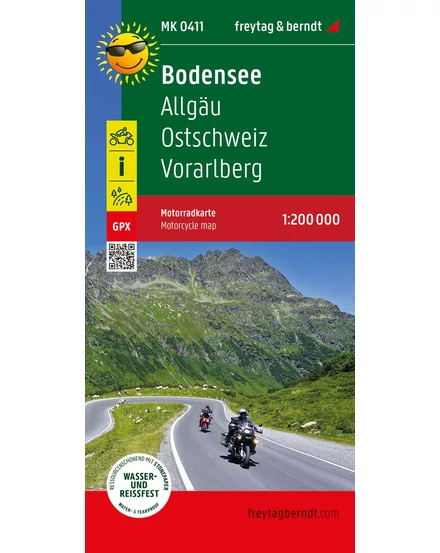 Cartographia Bodeni-tó motoros térkép - Freytag-9783707919837