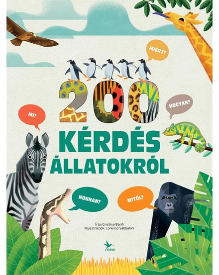 Cartographia - 200 kérdés állatokról - 9789635996780