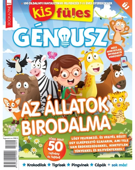 Cartographia-Füles Bookazine-Az állatok birodalma-9772560011932