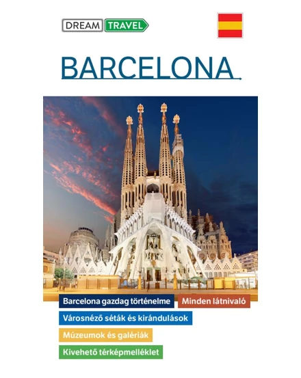Cartographia Barcelona útikönyv - kivehető térképmelléklettel 9789634999508