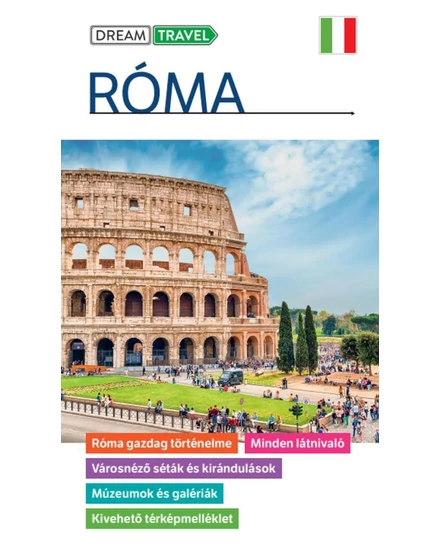 Cartographia Róma útikönyv - kivehető térképmelléklettel 9789636901639