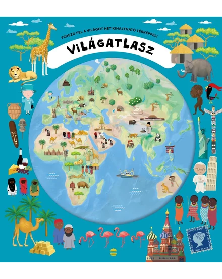 Cartographia - Világatlasz - kihajtható térképekkel - 9789636146627