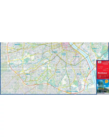 Cartographia-Bordeaux Comfort térkép- Expressmap-9788381903608