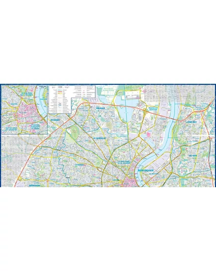 Cartographia-Bordeaux Comfort térkép- Expressmap-9788381907644