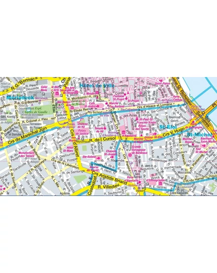 Cartographia-Bordeaux Comfort térkép- Expressmap-9788381903608