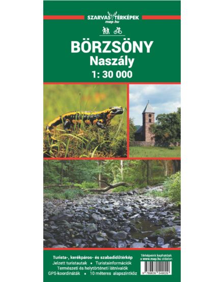 Cartographia Börzsöny, Naszály, Helembai-hegység turistatérkép 9789639549029