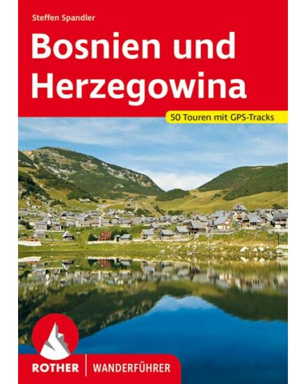 Cartographia Bosznia-Hercegovina Rother túrakalauz (német) - 9783763345601