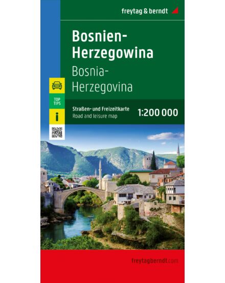 Cartographia Bosznia-Hercegovina térkép (Freytag) 9783707922035