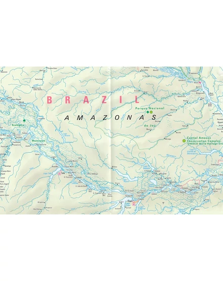 Cartographia - Brazília: Amazonas térkép - 9783865746894