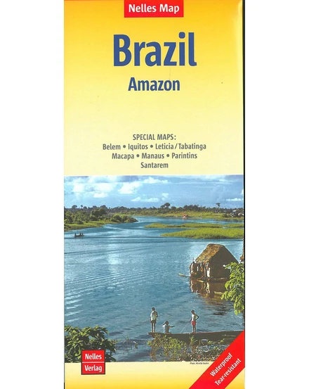 Cartographia - Brazília: Amazonas térkép - 9783865746894