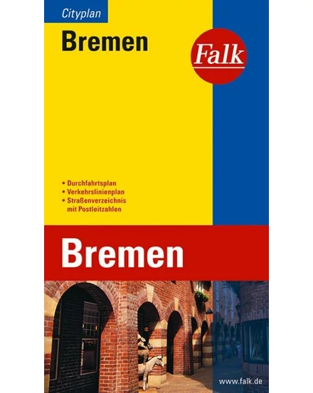Cartographia Bréma City várostérkép - Falk 9783827901231