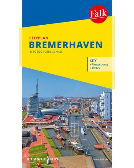 Cartographia - Bremenhaven várostérkép (cityplan) - Falk - 9783827901293
