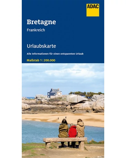 Cartographia Bretagne szabadidőtérkép - ADAC 9783826406164