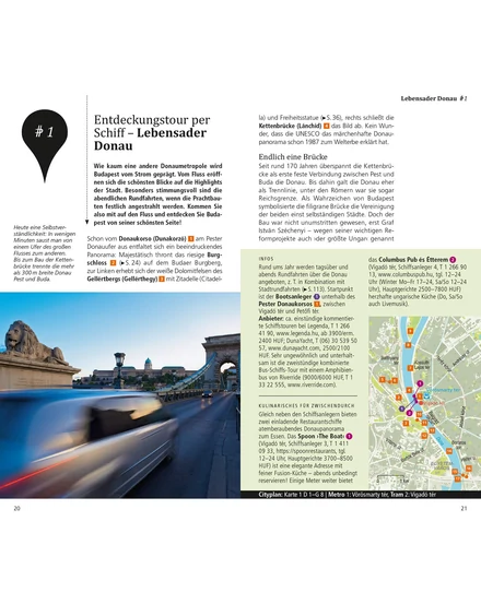 Cartographia Budapest útikönyv (német)- Dumont Direct - 9783616010144