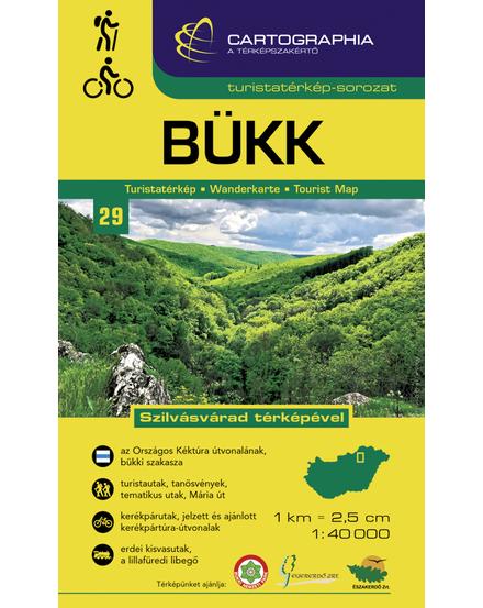 Cartographia Bükk turistatérkép [29] 9789633527931