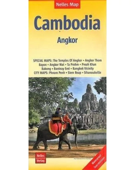 Cartographia Kambodzsa - Angkor térkép 9783865744814