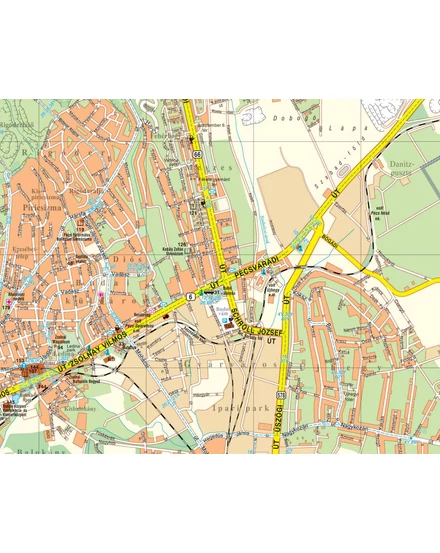 Pécs, Harkány, Siklós, Villány várostérkép (+Baranya vármegye térképe)