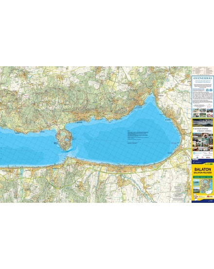 Balaton turistatérkép 1:40 000 [TT4]