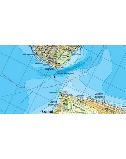 Balaton turistatérkép 1:40 000 [TT4]