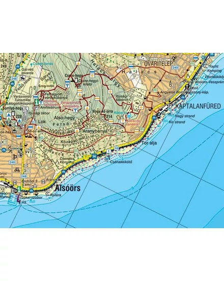 Balaton turistatérkép 1:40 000 [TT4]