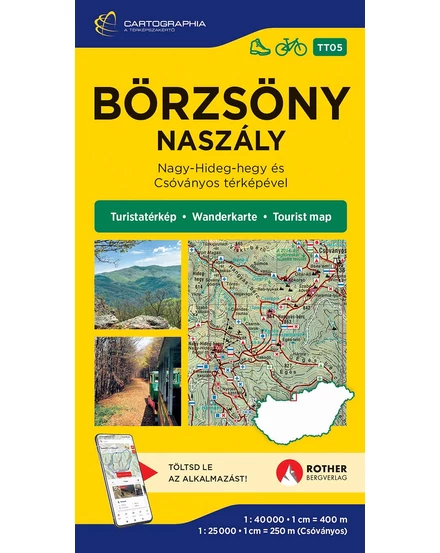 Cartographia Börzsöny turistatérkép [TT05] 9789636800055